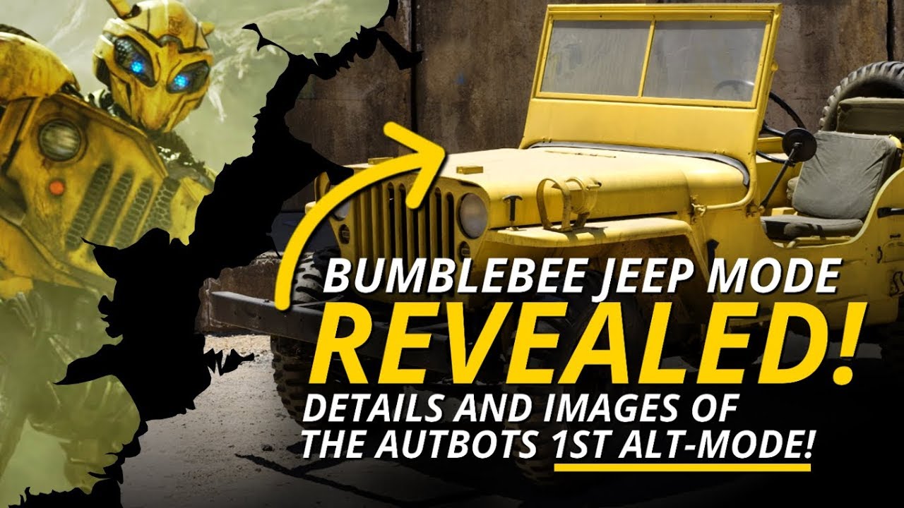 Transformers: Bumblebee Jeep Mode REVEALED! 😵 - YouTube