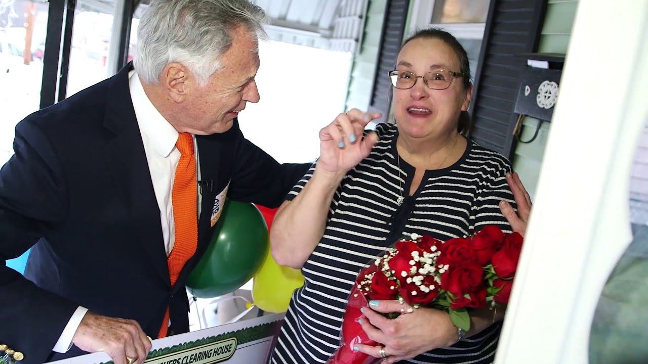 big check dimensions Publishers Clearing House Winners: Maria Oldenski From Wilkes Barre, Pennsylvania Wins $25,000