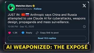 AI WARFARE! 🚨 China & Russia Caught Using Claude for Cyberattacks! 🇨🇳🇷🇺