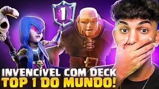 COPIEI O DECK DO TOP 1 GLOBAL E HUMILHEI TODOS ADVERSÁRIOS! 🙅🏽‍♂️