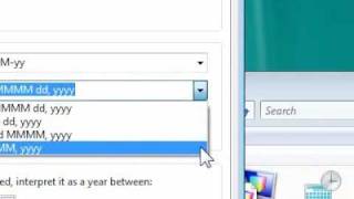 How to change the date format used with Word