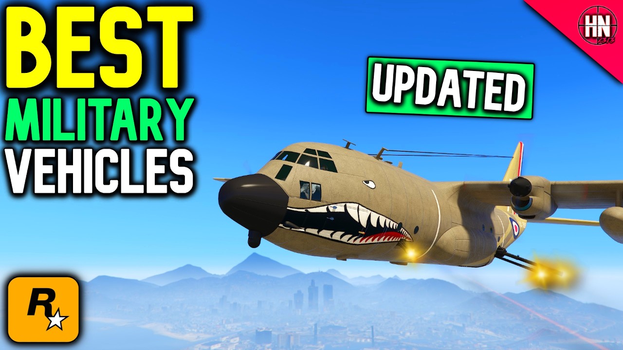 Top 10 MILITARY VEHICLES In GTA Online!