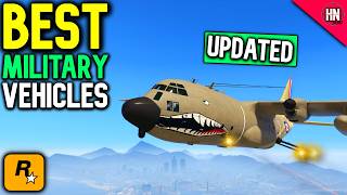 Top 10 MILITARY VEHICLES In GTA Online!