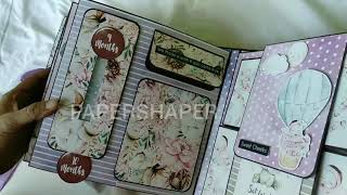 Best popup baby album Walkthrough video...best baby album...best baby record book...baby  mini album