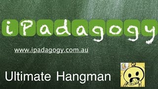 iPadagogy - App Review - Ultimate Hangman Tutorial screenshot 2