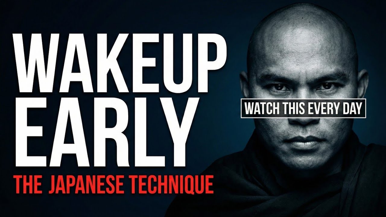 Why You Can't Wake Up Early | The Japanese Secret to Waking Up Early That Nobody Talks About | 
