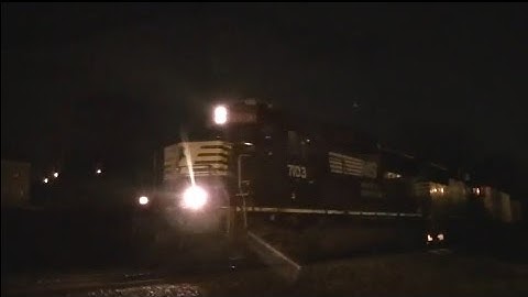 Norfolk Southern G95 NB Transfer With GP60