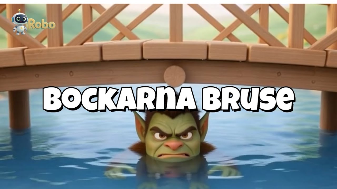 🐐 Bockarna Bruse – Svensk barnvisa | Robo Music