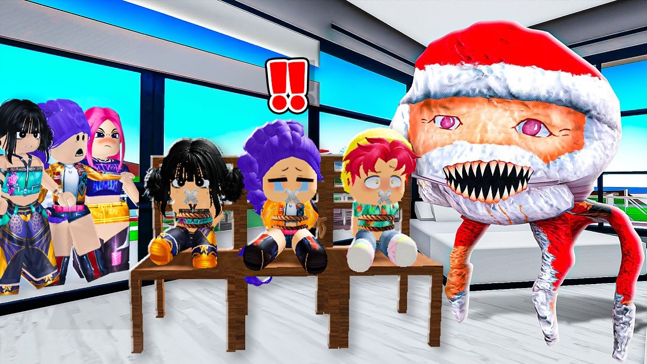 BÉBÉS KPOP DEMON HUNTERS KIDNAPPÉS PAR GOO GOO GAGA DANS ROBLOX BROOKHAVEN RP