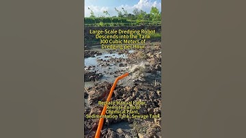 Underwater Dredging Robot for Cleaning Toxic and Hazardous Silt, Avoiding Human Exposure