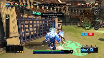SMITE PS4 Closed Alpha Beta - Arena Tutorial Gameplay