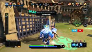 SMITE PS4 Closed Alpha Beta - Arena Tutorial Gameplay