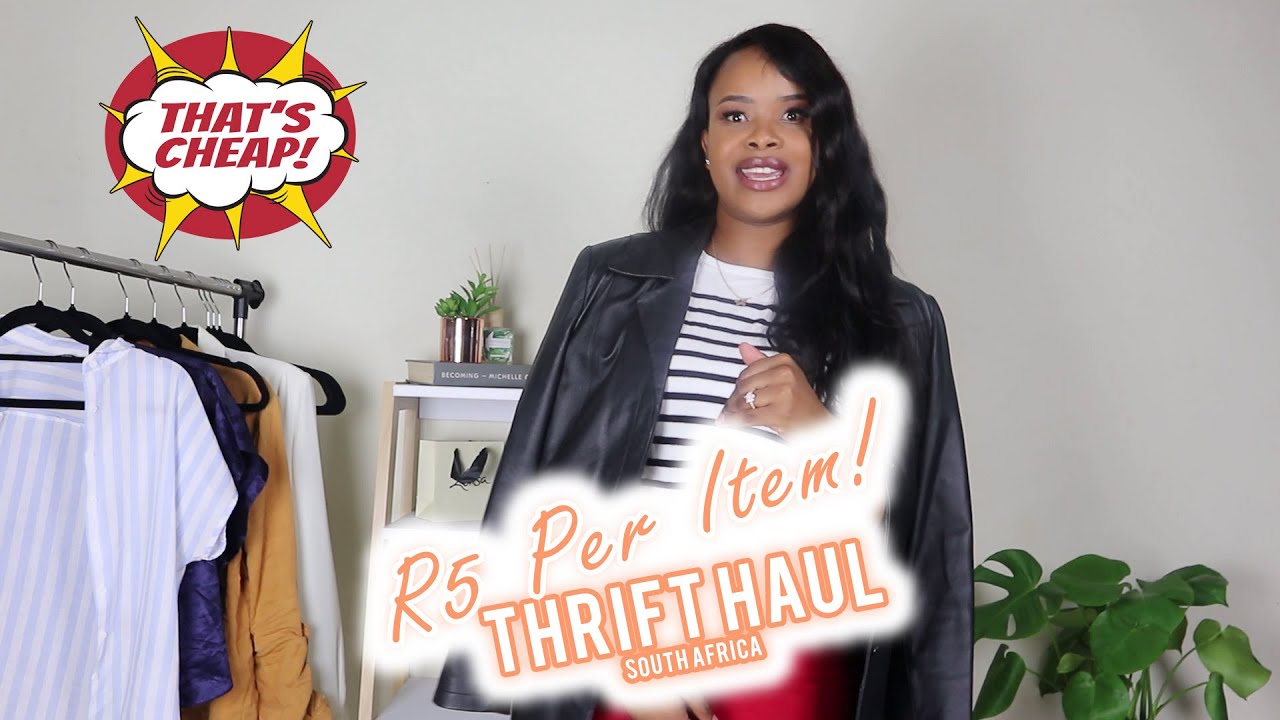 I WENT THRIFT SHOPPING | A R32 TRIFT TRY ON HAUL| TUMI N