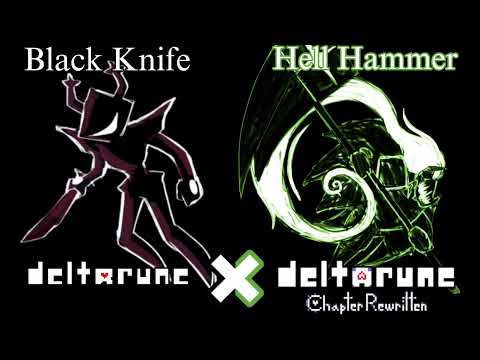 Black Knife x Hell Hammer (Deltarune & DR: Chapter Rewritten Mash-up)