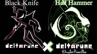 Download Lagu Black Knife x Hell Hammer (Deltarune \u0026 DR: Chapter Rewritten Mash-up) MP3