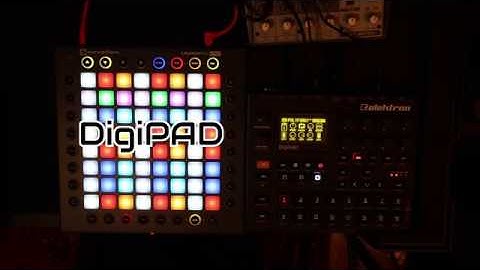 Launchpad Pro: DigiPAD V0.4 PolyFORK enhance, Digitakt Control
