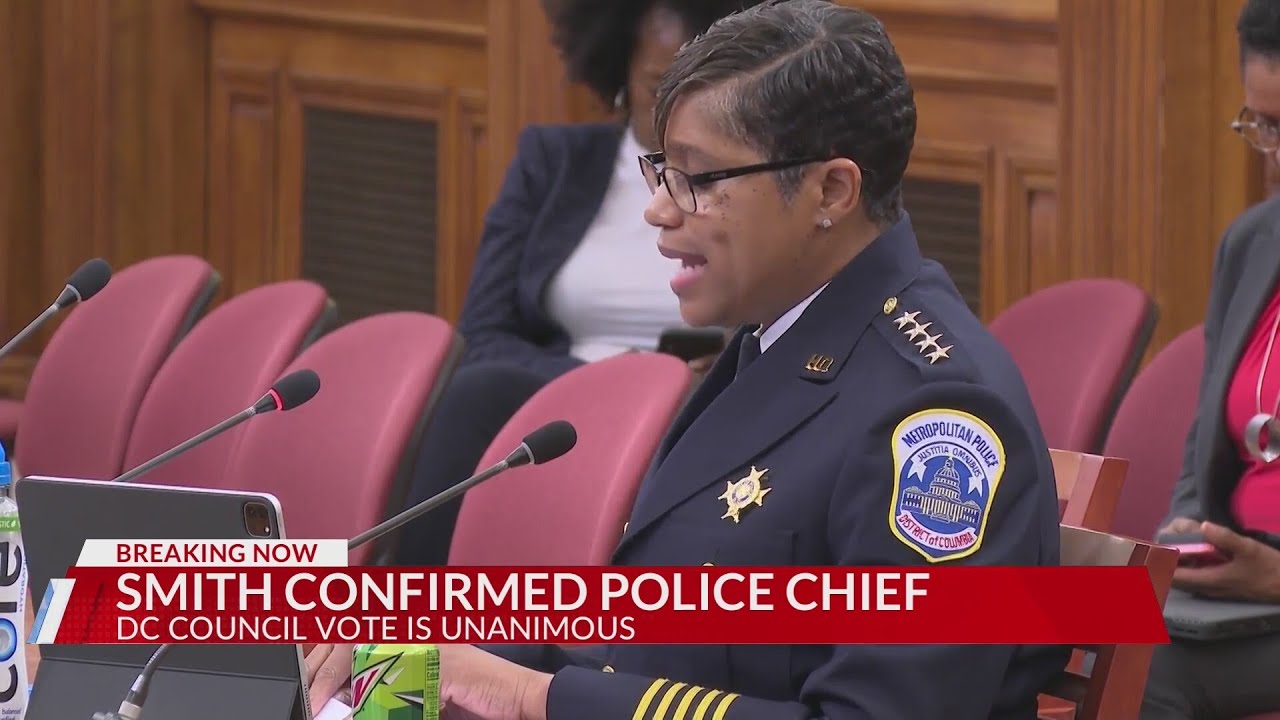 DC Council confirms Pamela Smith as police chief - YouTube