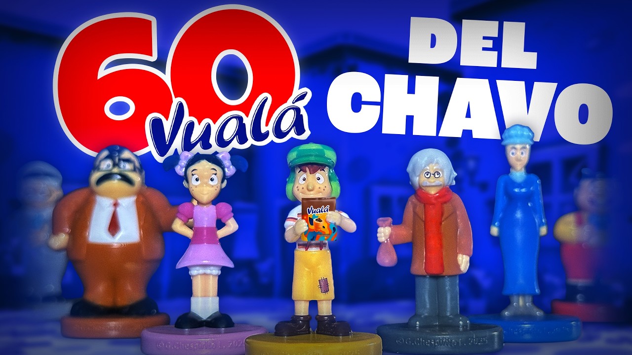 HICE LA VECINDAD DEL CHAVO! Abriendo 60 Vualás Sorpresa de CHESPIRITO