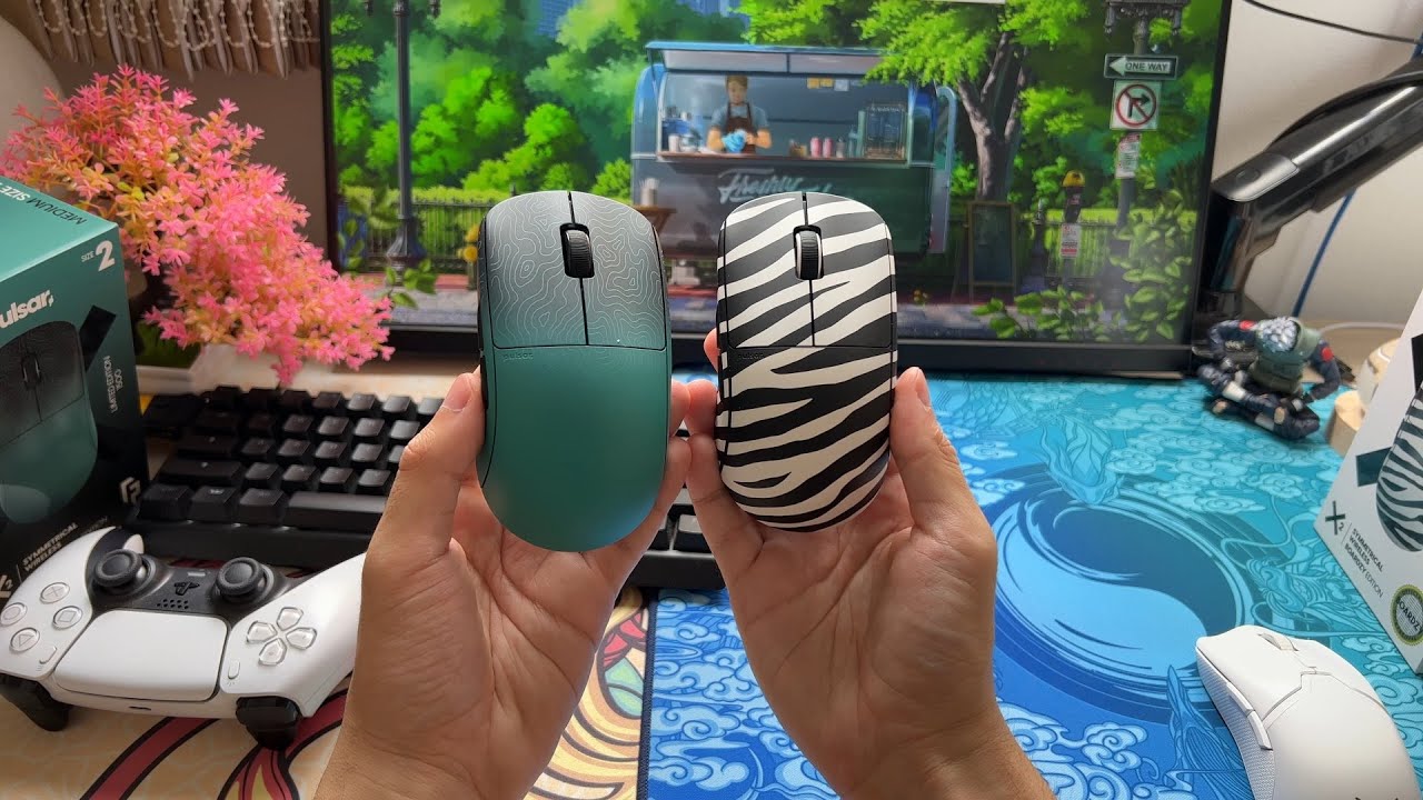 Mouses Edições Especias da Pulsar - X2 boardzy e randomfrankp