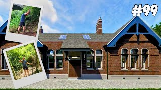 NEW Roof Plans - At Last - & Finishing The Railway Platform