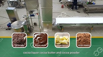 2021 Cocoa Powder Processing Machine From cara@machinehall.com 008613015518550