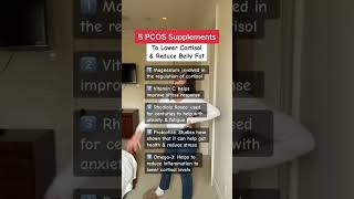 5 PCOS Supplements! #pcos