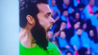Sergio Alvarez saves Marcus Rashford Curly Shot - Celta de Vigo 0-0 Man United Europa League 2017