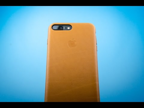 Apple Leather Case for iPhone 8 Plus 7 Plus - Review - Best leather case so far 