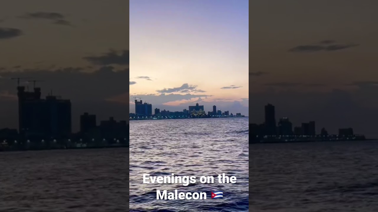 Golden sunsets over Cuba from the Malecon in Havana 🇨🇺 | Visit Cuba | Havana Cuba | In Lovely Blue
