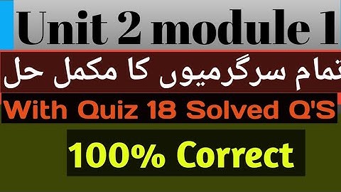Module 1 Unit 2 Complete | EaSTE QAED Training | Unit 2 Quiz | Last Quiz 15 Important Questions