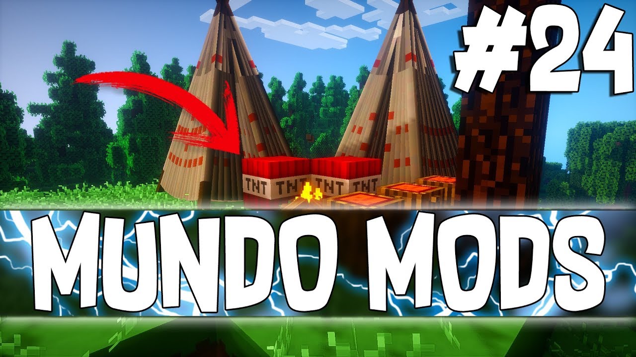 El poder de los TOTEMS y el END! #24 - MUNDO MODS | MINECRAFT MODS