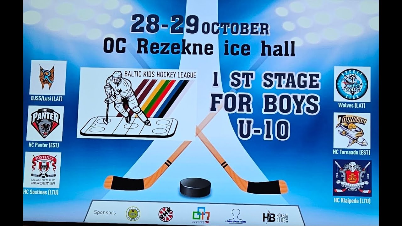 20231029 Baltic Kids Hockey League U10 (Rezekne) YouTube