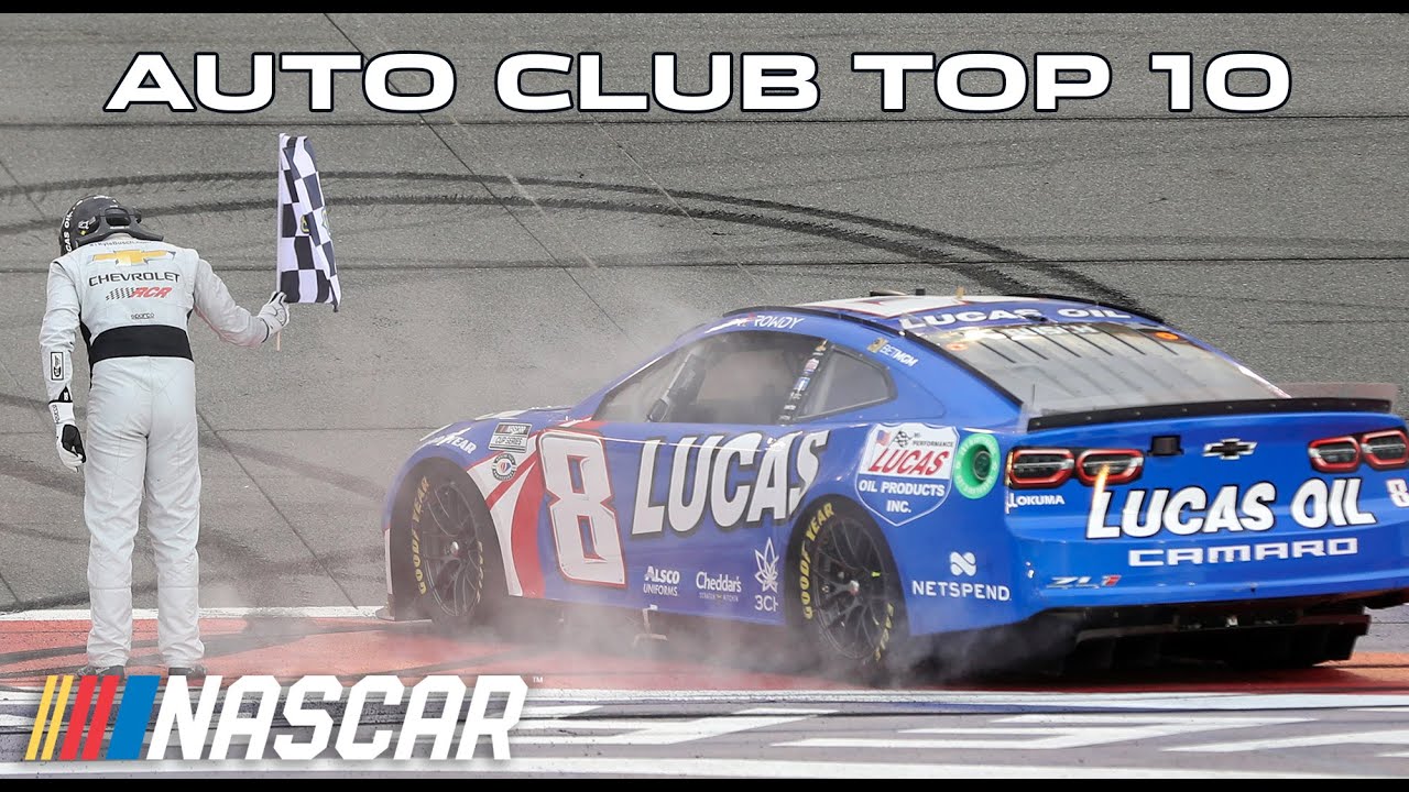Restarts, Wreck and Rowdy win for RCR: Auto Club Speedway top 10
