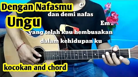 Chord Mudah  (Dengan Nafasmu -  Ungu) By Darmawan Gitar ( Tutorial Gitar ) Untuk Pemula