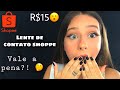 TESTANDO LENTE DE CONTATO DO SHOPEE!! SERÁ QUE VALE A PENA?!