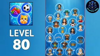 Bubble Match – Connect Puzzle Level 80 Walkthrough solution