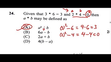 Questions 24, 25 | CXC CSEC June 2024 Multiple Choice SOLUTION