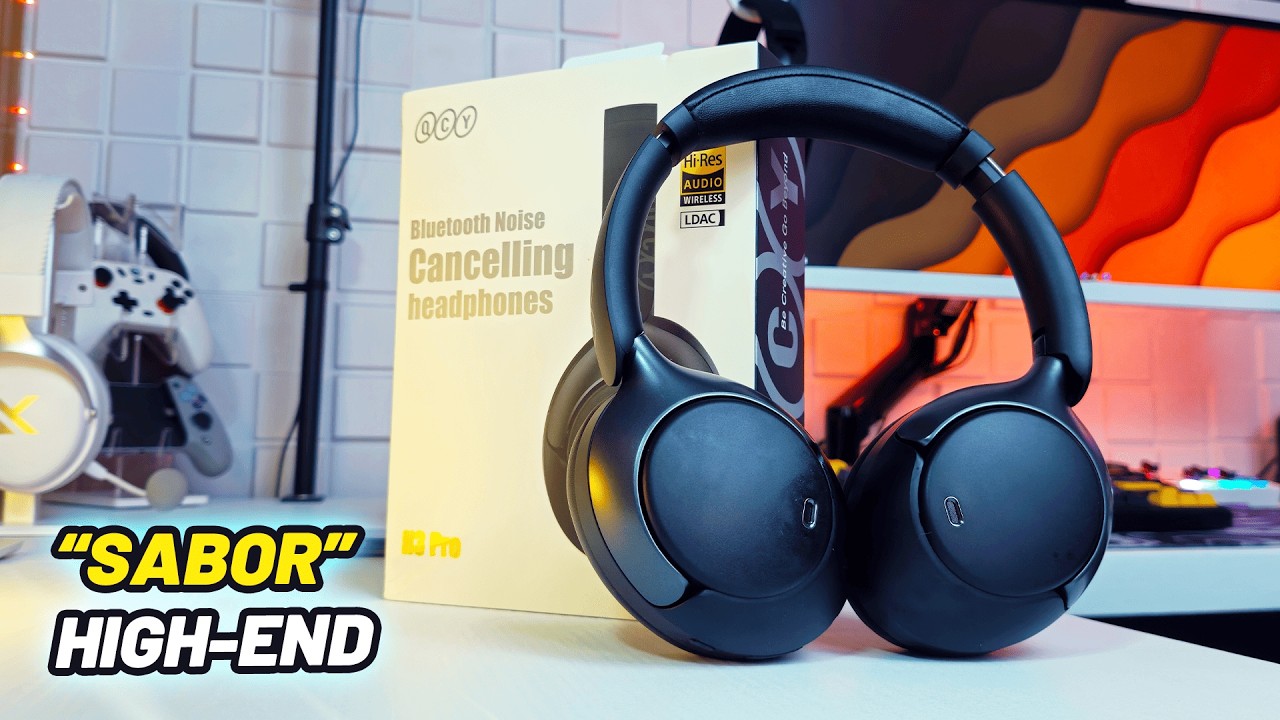 O Melhor Headphone ANC Custo Benefício? QCY H3 Pro é INCRÍVEL! 👏🎧