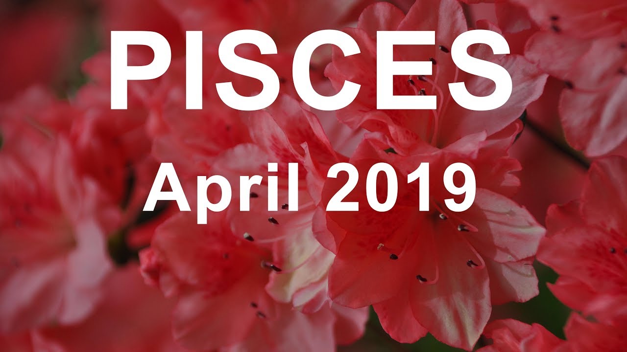 PISCES APRIL 2019 TAROT READING YouTube