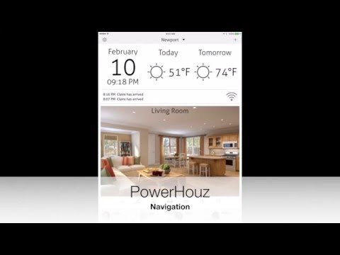 PowerHouz  - Apple HomeKit App Navigation