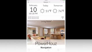 PowerHouz  - Apple HomeKit App Navigation