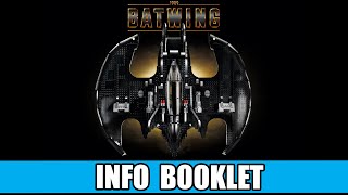 LEGO Instructions - 1989 BATWING 76161 (INFO BOOKLET)