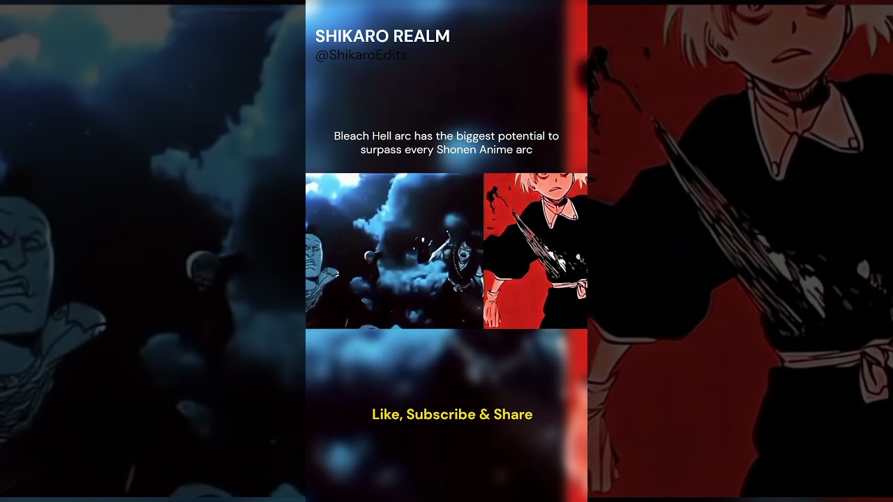 Bleach Hell arc has the potential to surpass every Shonen anime arc