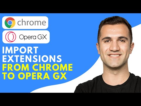 How to Import Extensions From Chrome to Opera GX 