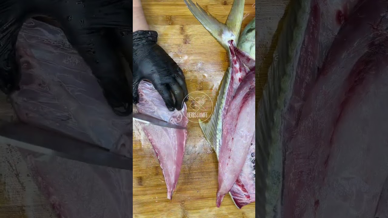 How to fillet trevally fish 