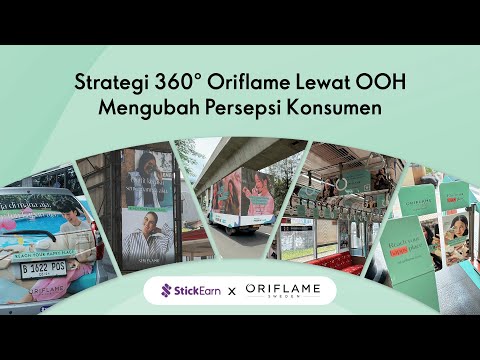 Case Study: Strategi Rebranding Oriflame di OOH yang Komprehensif - video from Stickearn