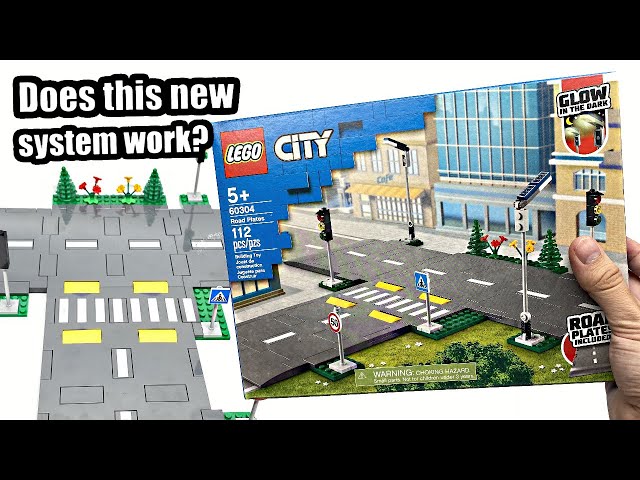 LEGO City Road Plates review! 2021 set 60304! 