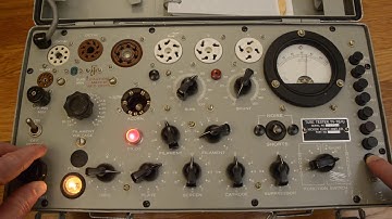 TV-7D/U Hickok Military Tube Tester