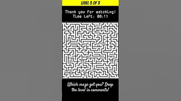 Can You Solve 3 Maze Puzzles in 24 Seconds? 🧠💡 #Shorts