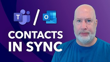 Microsoft Teams and Outlook Contacts Sync - New Feature Explained!